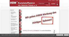Desktop Screenshot of hbw-bock.de